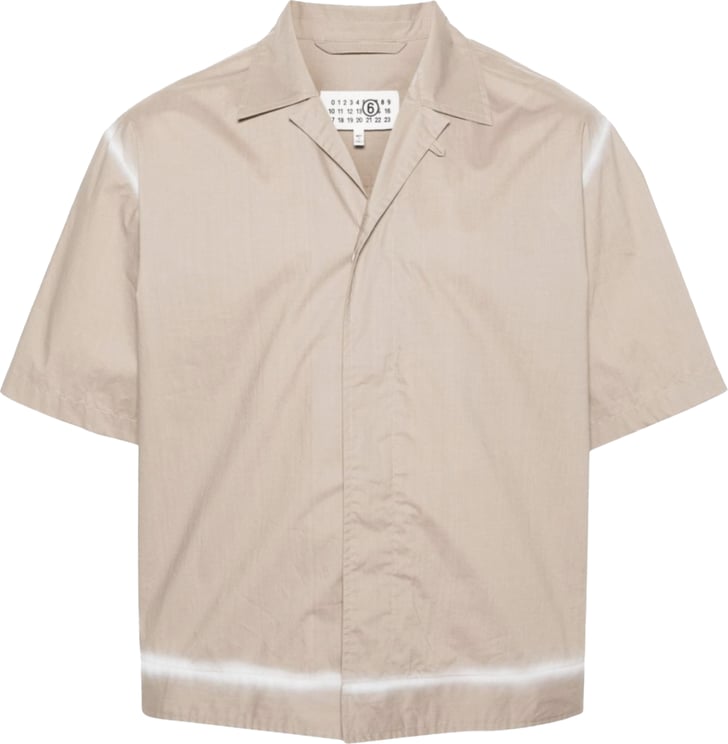 MM6 Maison Margiela Short-sleeved Shirt Grey Grijs