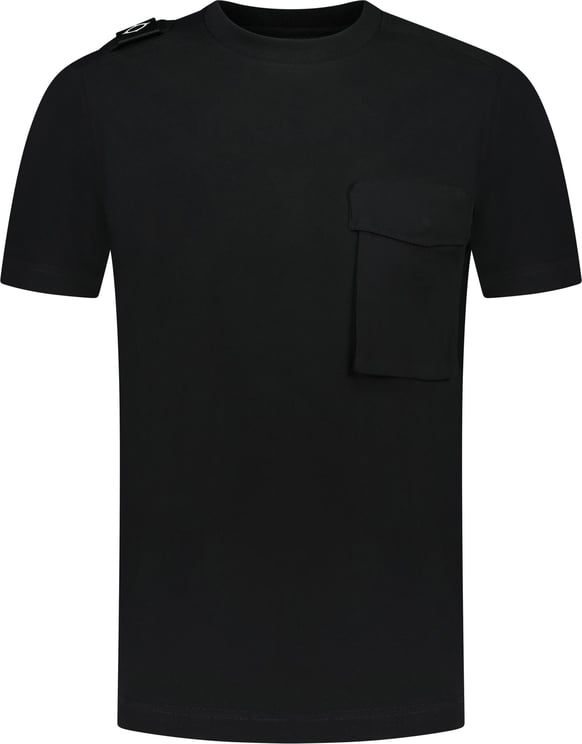 Ma.Strum T-shirt Zwart Zwart