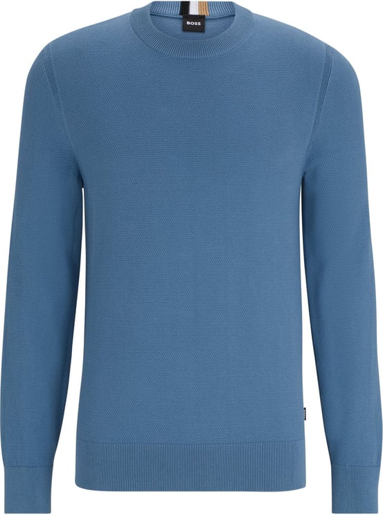 Hugo Boss Boss Sweaters Blue Blauw