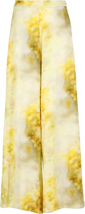 Pinko Trousers Yellow Neutraal