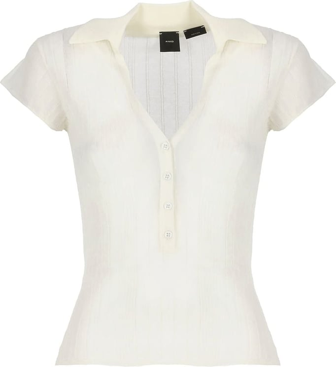Pinko T-shirts And Polos Ivory Ivory Neutraal