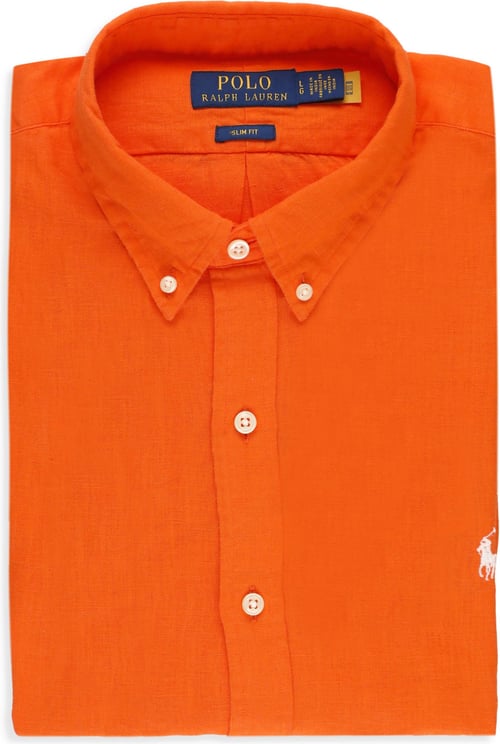 Ralph Lauren Shirts Orange Neutraal