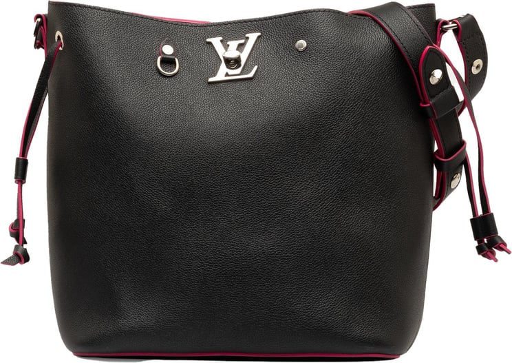 Louis Vuitton Lockme Bucket Bag Zwart