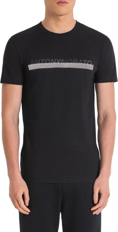 Antony Morato T-shirt Black Zwart