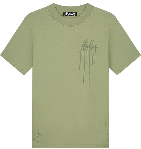 Malelions Painter T-Shirt - Sage Green