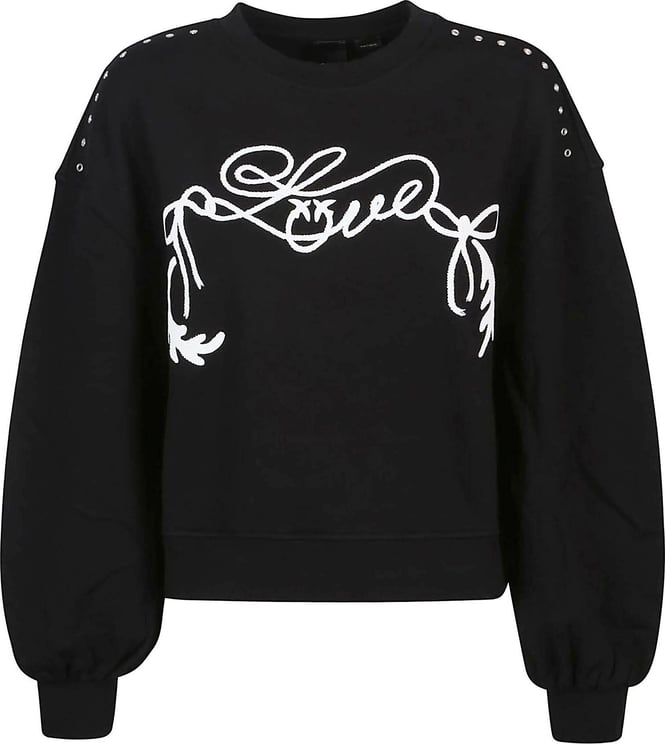 Pinko Ceresole Sweatshirt Black Zwart