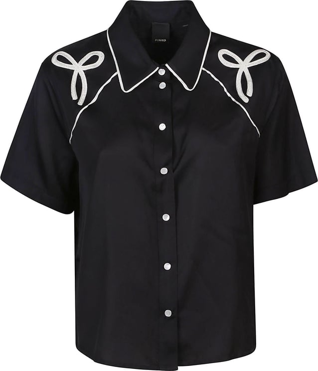 Pinko Enigma Shirt Black Zwart