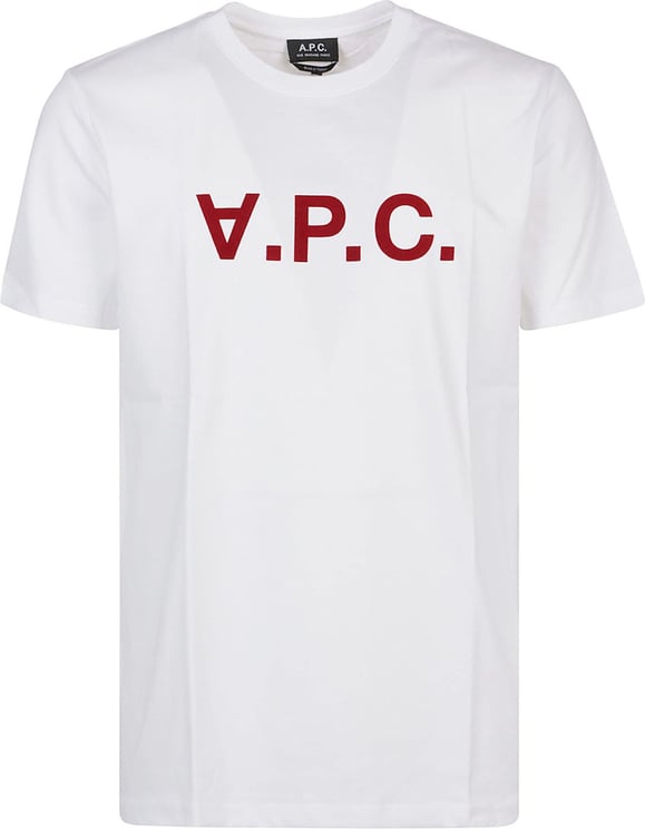 A.P.C. Vpc Color H T-shirt White Wit