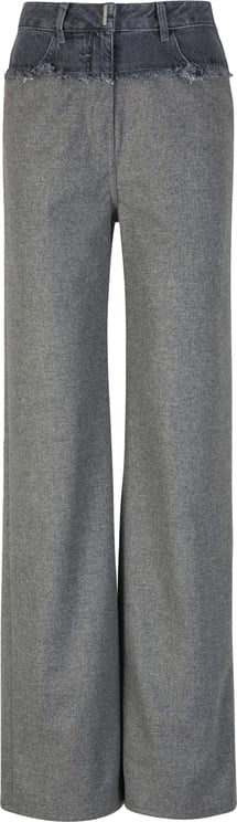 Givenchy Oversize Wool Pants Grijs