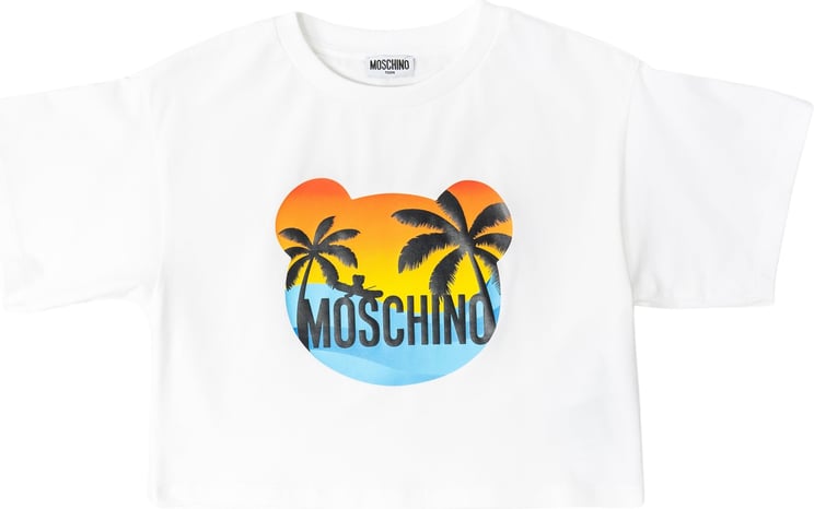 Moschino T-shirt korte mouw Wit