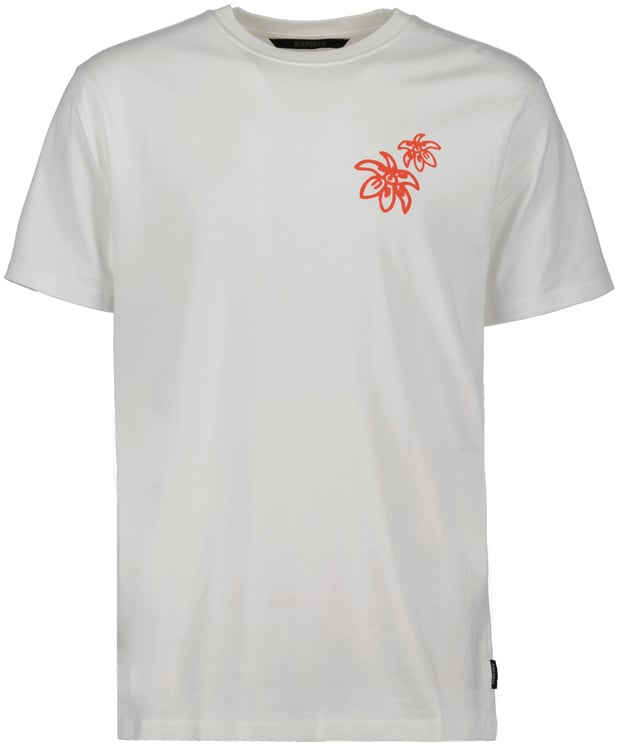 Airforce Bloom T-shirt White/Emberglow Wit