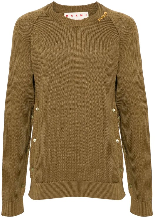 Marni beige khaki knitwear Beige