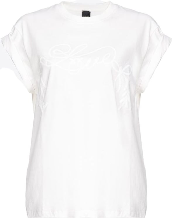 Pinko Witte t-shirt Wit