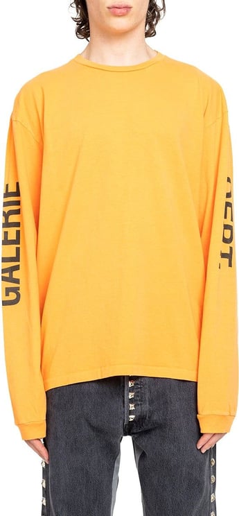 GALLERY DEPT FRENCH COLLECTOR L/S TEE ORANGE Oranje