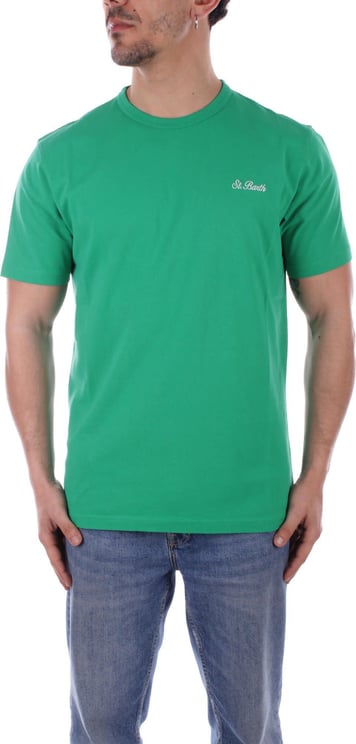 MC2 Saint Barth Saint Barth T-shirts And Polos Green Groen