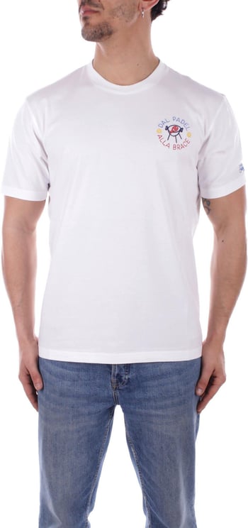 MC2 Saint Barth Saint Barth T-shirts And Polos White Wit