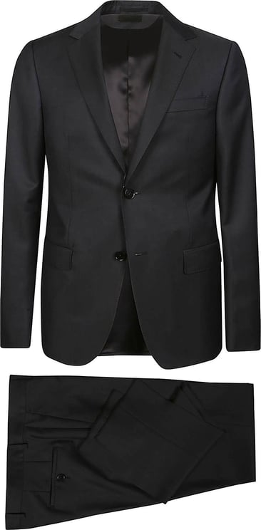 Zegna Lux Tailoring Suit Grey Grijs