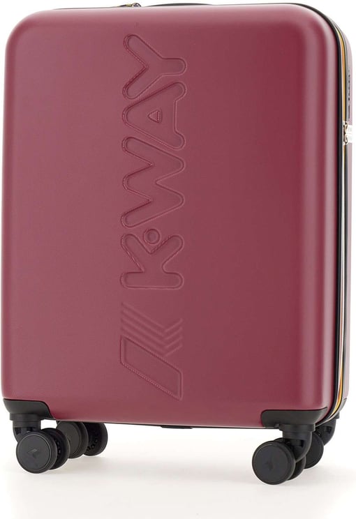 K-WAY Suitcases Bordeaux Red Rood