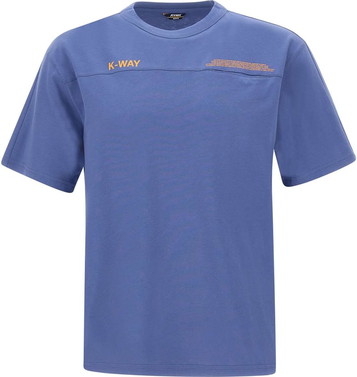 K-WAY T-shirts And Polos Blue Blauw