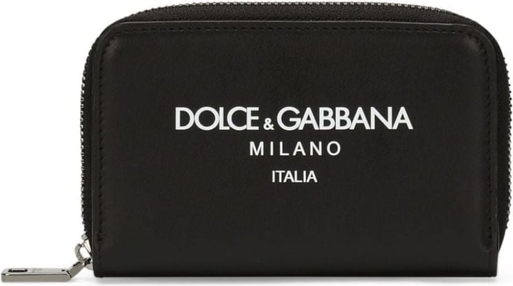 Dolce & Gabbana Logoed Wallet Zwart
