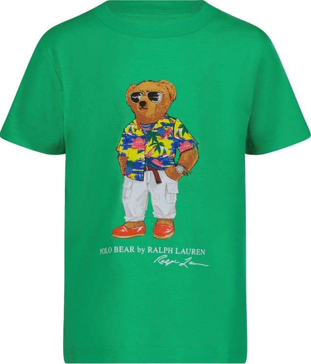 Ralph Lauren Ralph Lauren Kinder Jongens T-Shirt Groen Groen