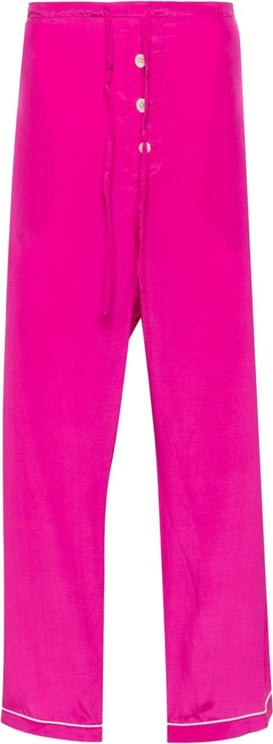 BODE Trousers Fuchsia Pink Roze