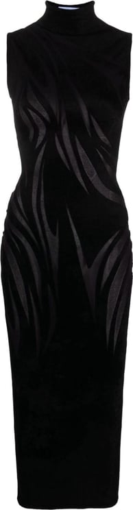 MUGLER Dresses Black Zwart