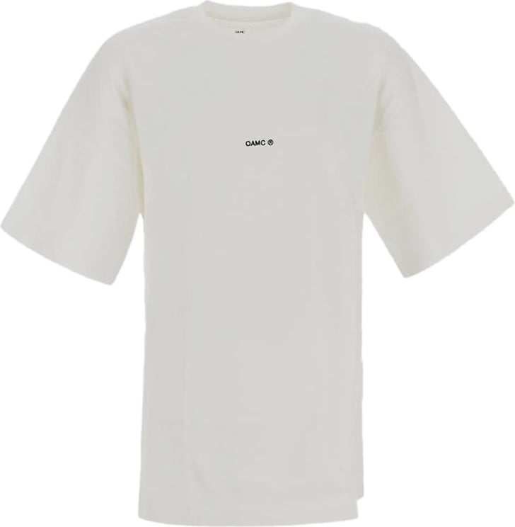 OAMC Logo Cotton T-shirt Wit