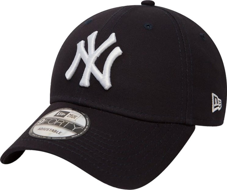 New Era New York Yankees Navy 9Forty Cap Zwart