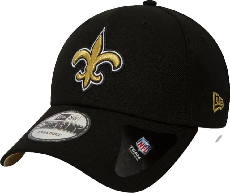 New Era New Orleans Saints Black 9forty cap Zwart