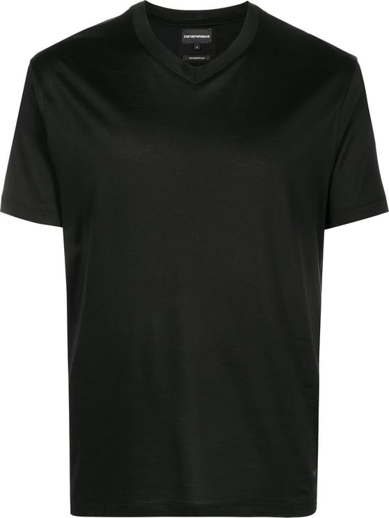 Emporio Armani Emporio Armani T-shirts and Polos Black Zwart