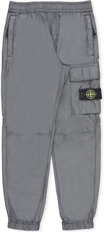 Stone Island Junior Trousers Grey Grey Zwart