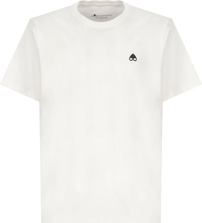 Moose Knuckles T-shirts And Polos White Neutraal