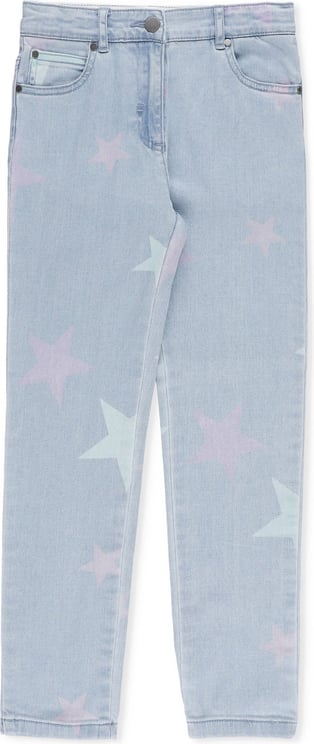 Stella McCartney Trousers Light Light Blue Blauw