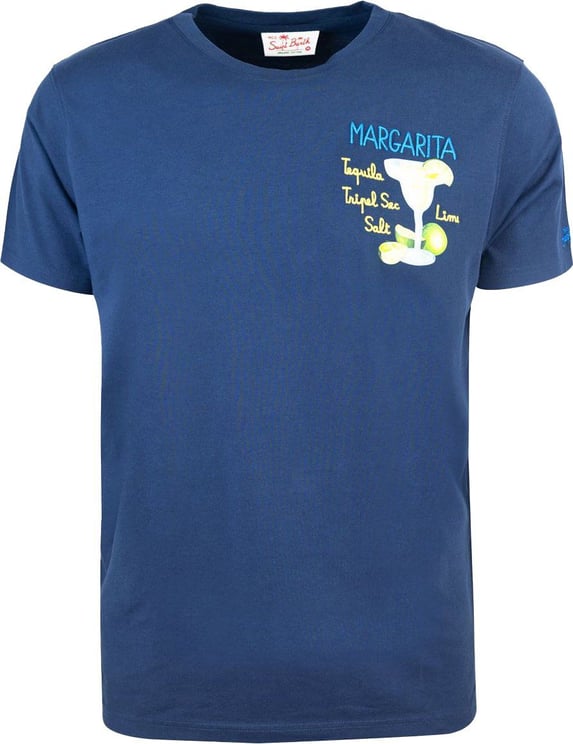 MC2 Saint Barth MC2 Saint Barth T-shirts and Polos Blue Blauw