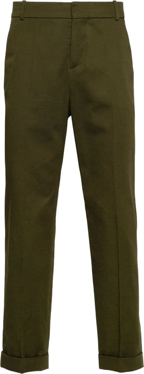 Balmain Trousers Green Groen