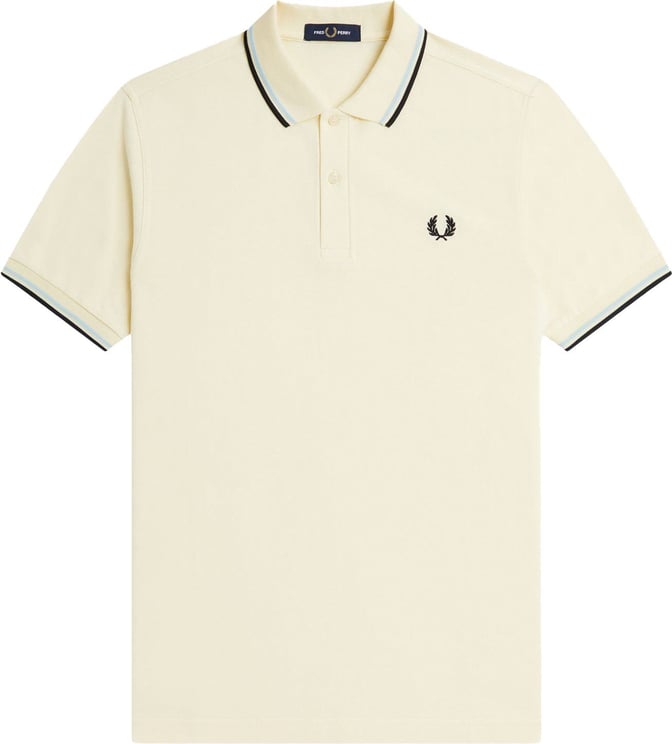 Fred Perry Twin tipped shirt Geel Geel