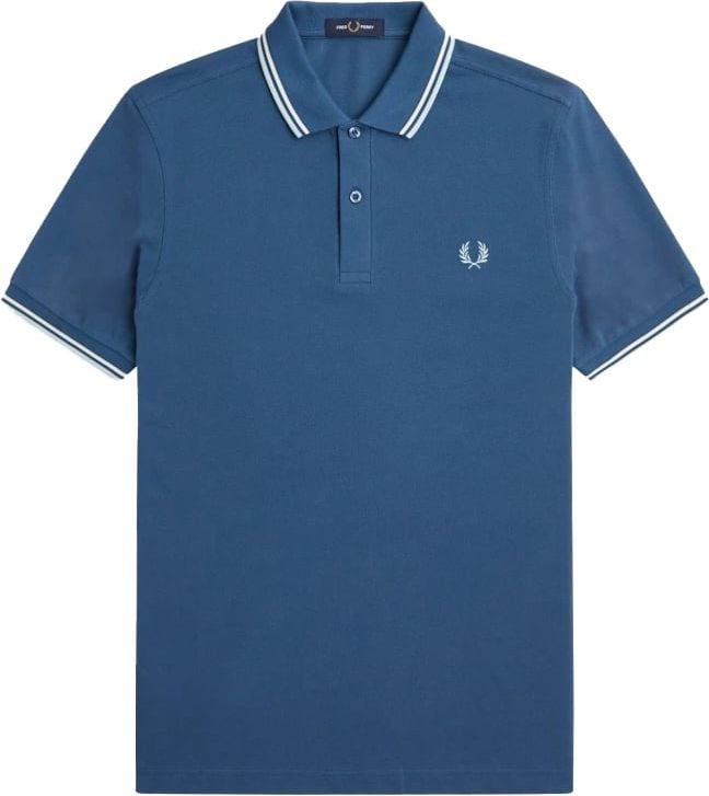 Fred Perry Twin tipped shirt Blauw