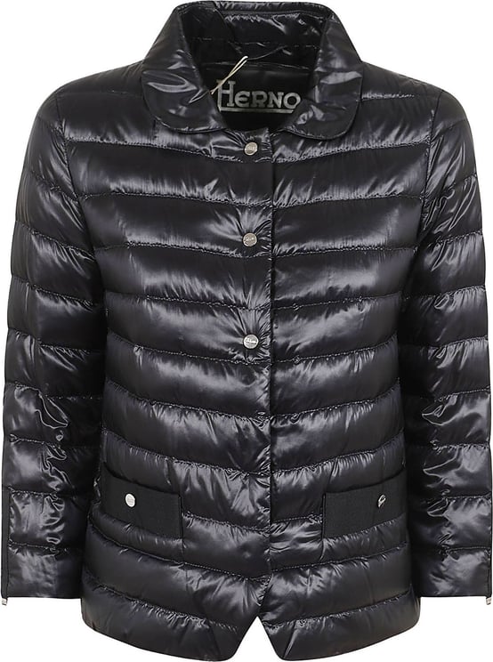 Herno padded jacket Zwart