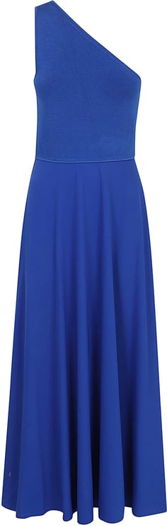 Ralph Lauren sl eline drsleevelesscocktail dress Blauw