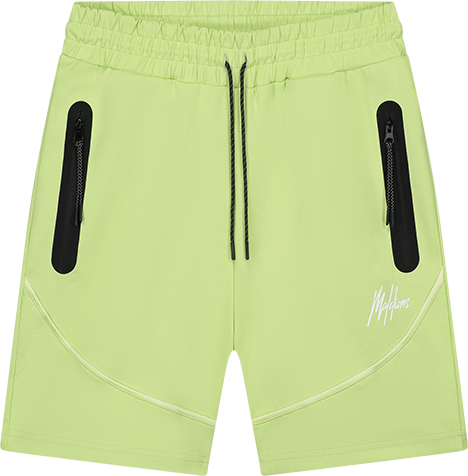 Malelions Malelions Sport Counter Shorts - Lime Groen