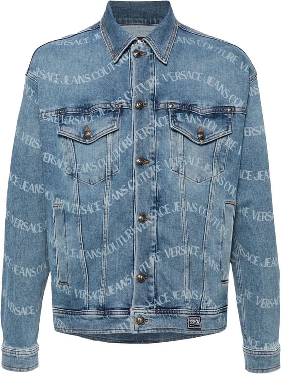 Versace Jeans Couture jeans jacket Blauw