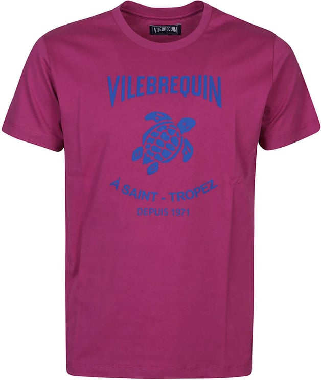 Vilebrequin Washed T-shirt Pink & Purple Roze