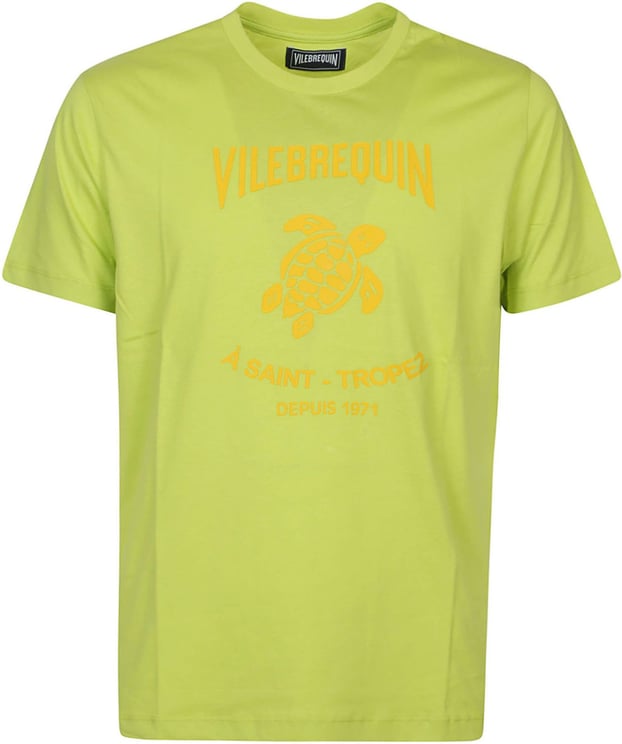 Vilebrequin Washed T-shirt Green Groen