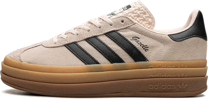 Adidas Adidas Gazelle Bold Wonder Quartz Black Gum Zwart