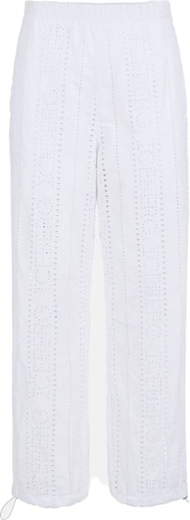 Iceberg Lace trousers with logo Wit