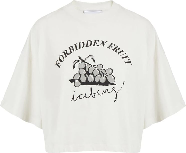 Iceberg T-shirt with Forbidden Fruit print Divers