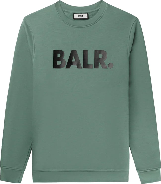 BALR Brand straight crewneck sweaters groen Groen