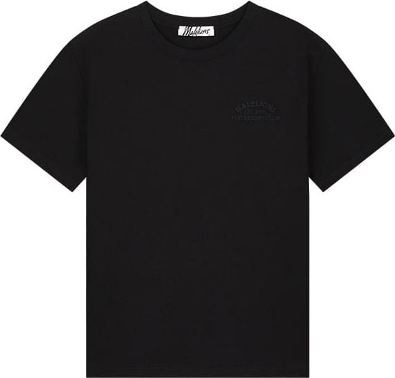 Malelions Malelions Women Paradise T-Shirt - Black Zwart