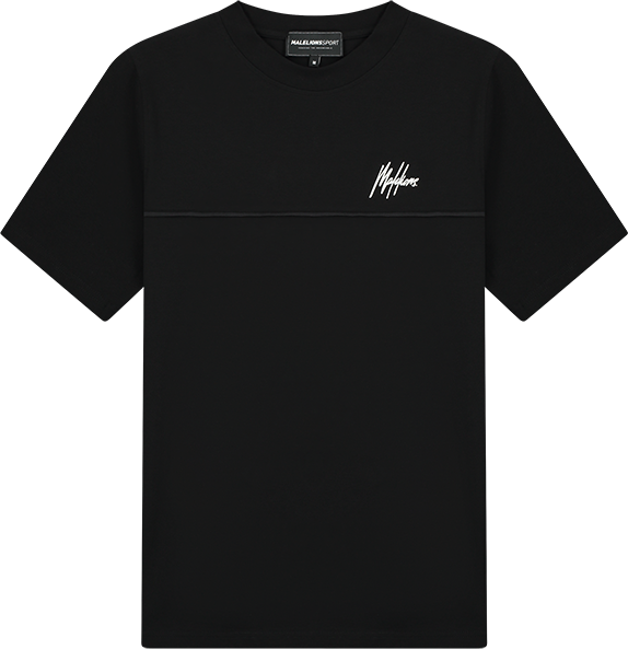 Malelions Malelions Sport Counter T-Shirt - Black Zwart